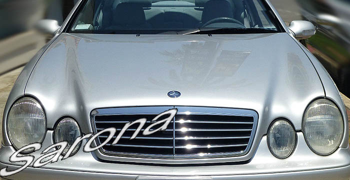Custom Mercedes CLK  Coupe & Convertible Hood (1998 - 2002) - Call for price (Part #MB-017-HD)